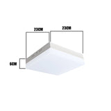 PANEL LED HIELO CUADRADO ADOSABLE 24W 3000K LUZ CÁLIDA