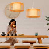 LÁMPARA COLGANTE BAMBÚ NATURAL CIELO - SIN FOCO