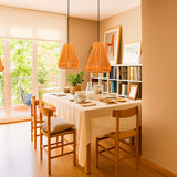 LÁMPARA COLGANTE ARTESANAL NINA - SIN FOCO