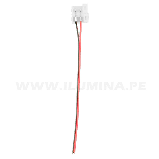 CONECTOR INICIAL PARA CINTA LED MARCA ILUMINA (NO REQUIERE SOLDADURA)