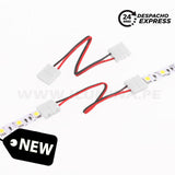 EXTENSIÓN CONECTOR DOBLE CON CABLE PARA CINTA COB LED MARCA ILUMINA (NO REQUIERE SOLDADURA)