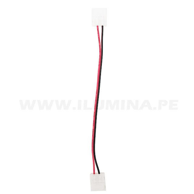 EXTENSIÓN CONECTOR DOBLE CON CABLE PARA CINTA COB LED MARCA ILUMINA (NO REQUIERE SOLDADURA)