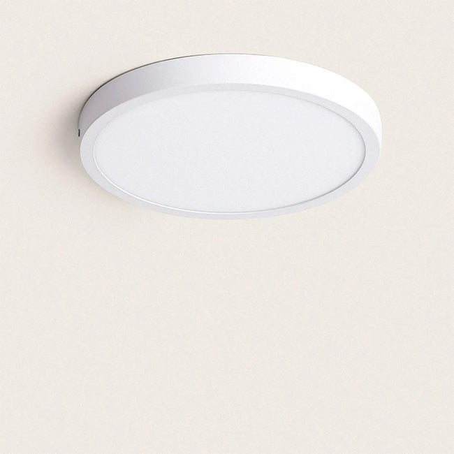 PANEL BLANCO LED CIRCULAR 18W ADOSABLE SIMPLE LUZ CÁLIDA 3000K - ILUMINA