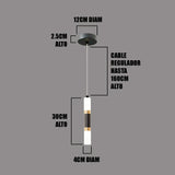 LÁMPARA COLGANTE SUPER SLIM LED ANABEL 5W