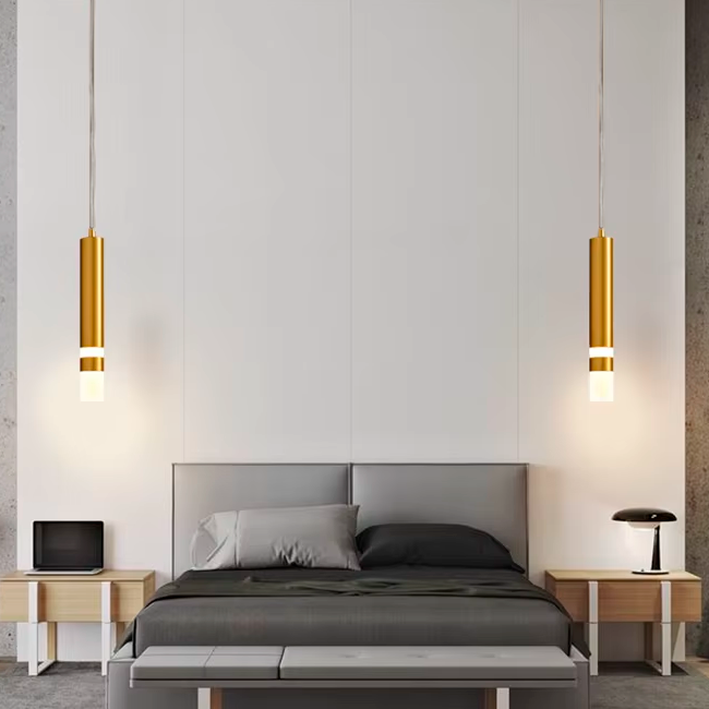 LÁMPARA COLGANTE SUPER SLIM LED GOLDEN 5W