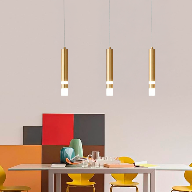 LÁMPARA COLGANTE SUPER SLIM LED GOLDEN 5W