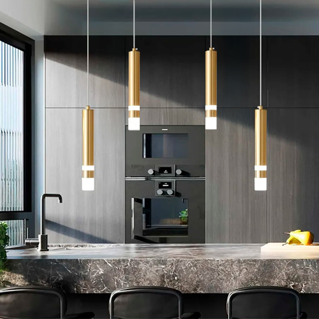 LÁMPARA COLGANTE SUPER SLIM LED GOLDEN 5W