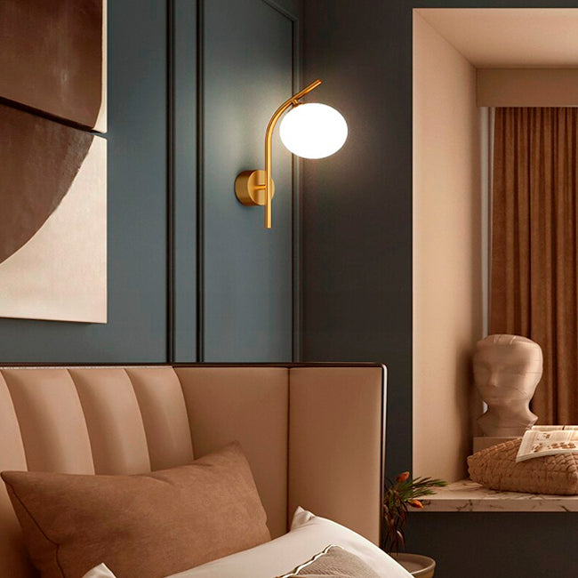 LÁMPARA DE PARED INTERIOR ANASTASE GOLD LED