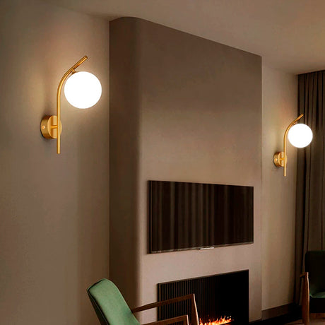 LÁMPARA DE PARED INTERIOR ANASTASE GOLD LED