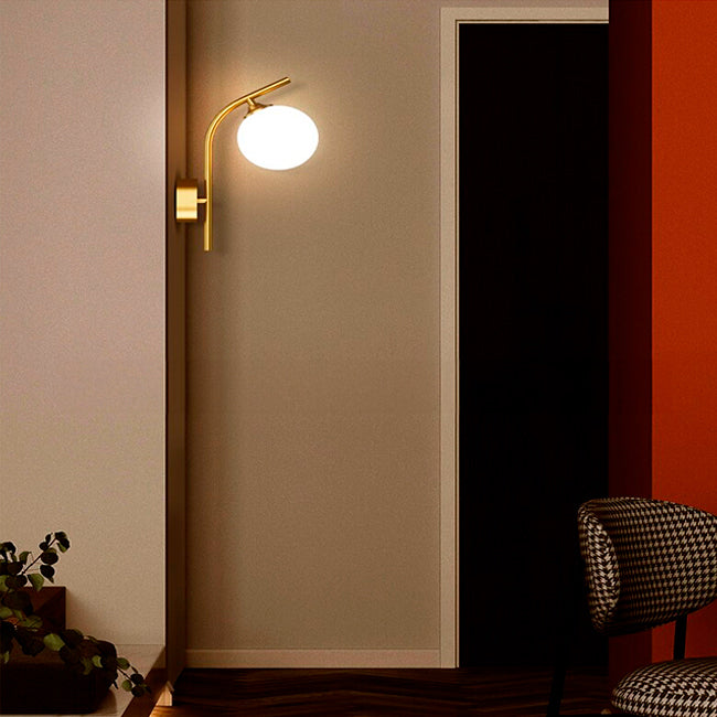LÁMPARA DE PARED INTERIOR ANASTASE GOLD LED
