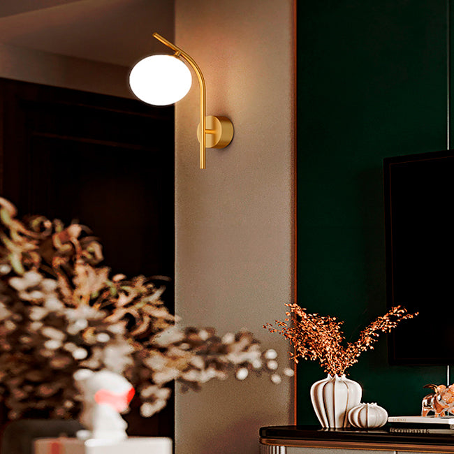 LÁMPARA DE PARED INTERIOR ANASTASE GOLD LED