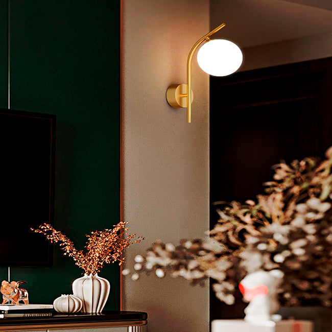 LÁMPARA DE PARED INTERIOR ANASTASE GOLD LED