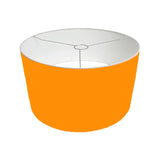 PANTALLA DECORATIVA PARA LÁMPARA 40DIAM 25ALT HUACHA IMPORTADA COLOR ANARANJADO