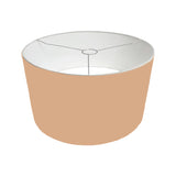 PANTALLA DECORATIVA PARA LÁMPARA 40DIAM 25ALT HUACHA IMPORTADA COLOR HÁBANO