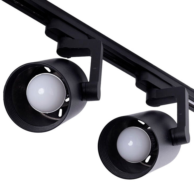 SPOT DE RIEL MARIELLA BLACK E27