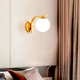 LÁMPARA DE PARED INTERIOR HARPER GOLD LED