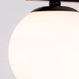 LÁMPARA DE PARED INTERIOR HARPER BLACK LED - SIN FOCO