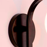 LÁMPARA DE PARED INTERIOR HARPER BLACK LED - SIN FOCO