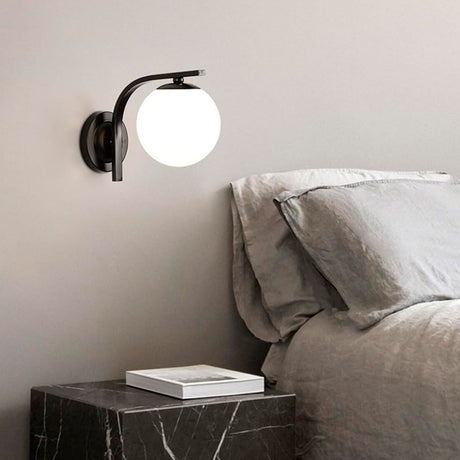 LÁMPARA DE PARED INTERIOR HARPER BLACK LED - SIN FOCO