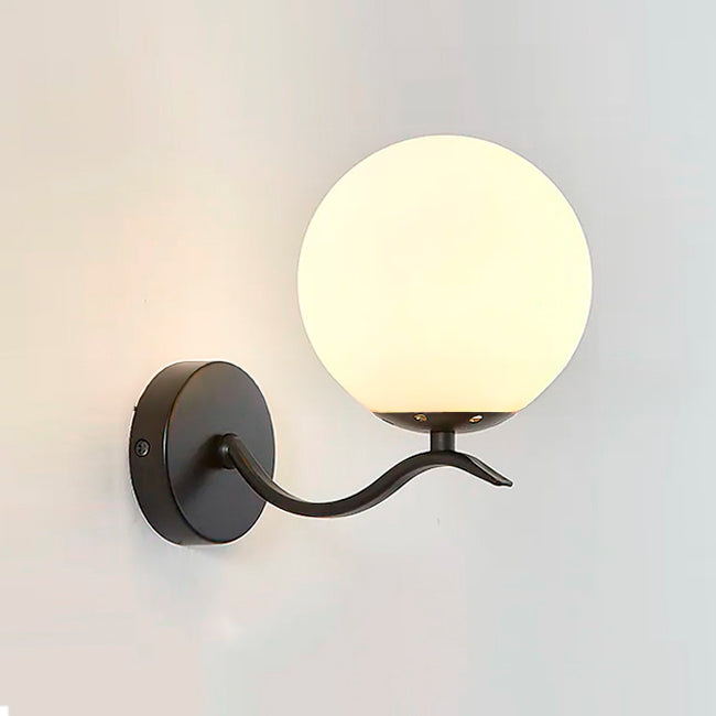 LÁMPARA DE PARED INTERIOR MURCIA BLACK LED - SIN FOCO