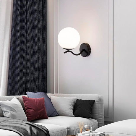 LÁMPARA DE PARED INTERIOR MURCIA BLACK LED - SIN FOCO