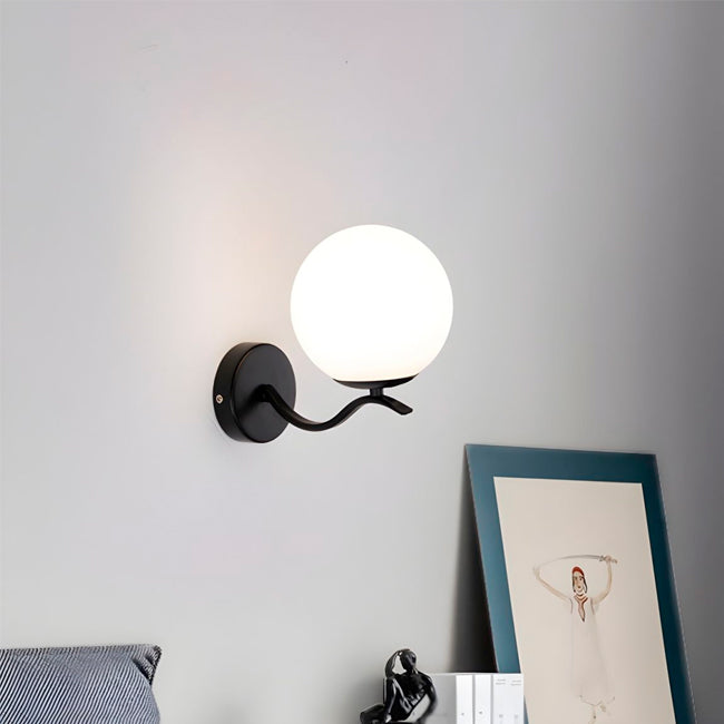 LÁMPARA DE PARED INTERIOR MURCIA BLACK LED - SIN FOCO
