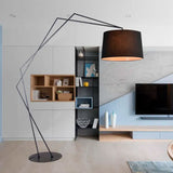 LÁMPARA DE PIE BLACK URBAN LOFT INDUSTRIAL MATTE - SIN FOCO