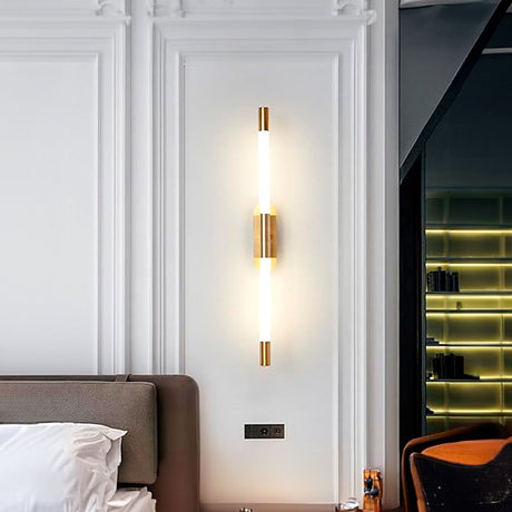 LÁMPARA DE PARED INTERIOR CHARLOTTE GOLD LED TRICOLOR