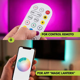 CINTA LED RGB USB 5V PARA TV 24-65 PULGADAS 3.5M CON CÁMARA + CONTROL REMOTO