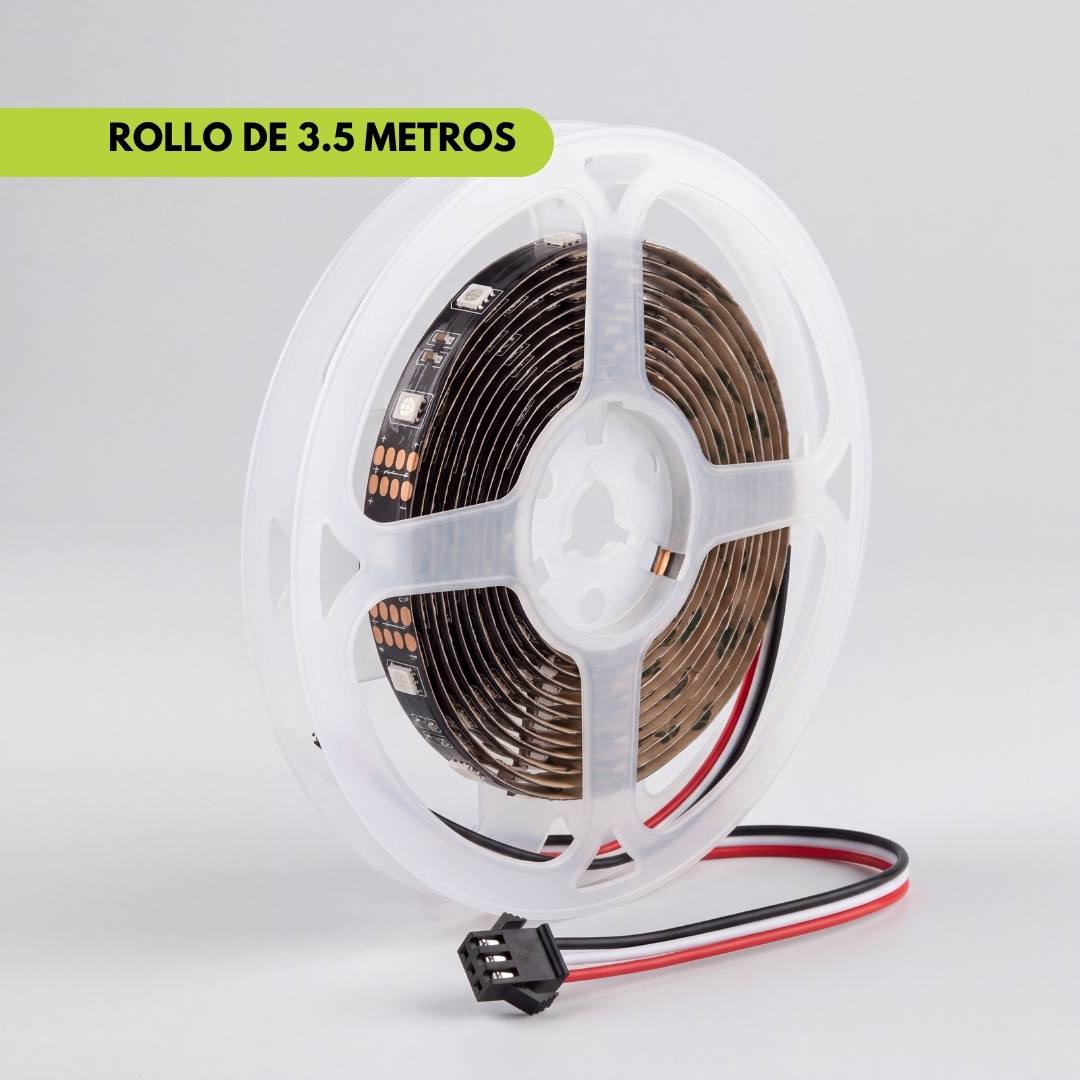 CINTA LED RGB USB 5V PARA TV 24-65 PULGADAS 3.5M CON CÁMARA + CONTROL REMOTO