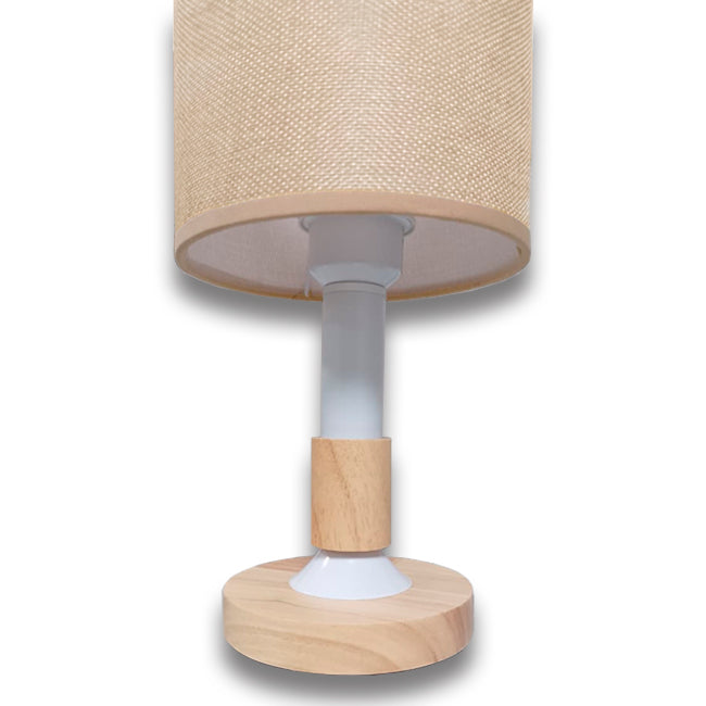 LÁMPARA DE MESA LINEAL HELENA + FOCO LED 12W LUZ CÁLIDA