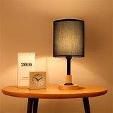 LÁMPARA DE MESA LINEAL KENDRA + FOCO LED 12W LUZ CÁLIDA