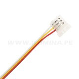 3P-10ST EXTENSIÓN CONECTOR DOBLE CON CABLE PARA CINTA COB LED MARCA ILUMINA (NO REQUIERE SOLDADURA)