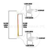 3P-10ST EXTENSIÓN CONECTOR DOBLE CON CABLE PARA CINTA COB LED MARCA ILUMINA (NO REQUIERE SOLDADURA)