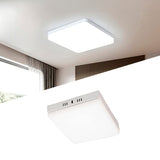 PANEL LED HIELO CUADRADO ADOSABLE 24W LUZ BLANCA 6000K - ILUMINA