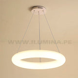 LÁMPARA COLGANTE DONA WHITE + CONTROL REMOTO LED