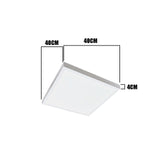 PANEL LED 400x400 CUADRADO 36W ADOSABLE SIMPLE LUZ BLANCA 6500K