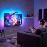 CINTA LED RGB USB 5V PARA TV 24-65 PULGADAS 3.5M CON CÁMARA + CONTROL REMOTO