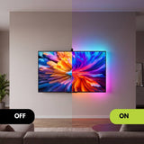 CINTA LED RGB USB 5V PARA TV 24-65 PULGADAS 3.5M CON CÁMARA + CONTROL REMOTO