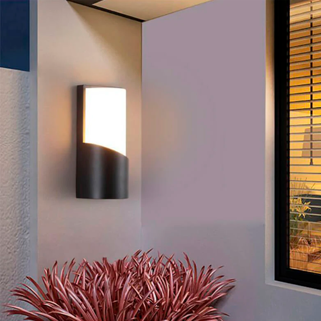 LÁMPARA DE EXTERIOR MORENA LED BLACK LUZ CÁLIDA