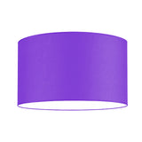 PANTALLA DECORATIVA PARA LÁMPARA 40DIAM 25ALT HUACHA IMPORTADA COLOR MORADO
