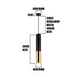 LÁMPARA COLGANTE SUPER SLIM LED NAILA 5W TRICOLOR