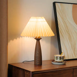 LÁMPARA DE MESA DE MADERA ANTHUANE + FOCO LED 12W LUZ CÁLIDA