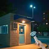 REFLECTOR LED 200W LUZ CÁLIDA + PANEL SOLAR + CONTROL REMOTO