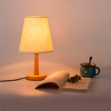 LÁMPARA DE MESA LINEAL GAELA + FOCO LED TRANSPARENTE A60 4W LUZ CÁLIDA