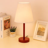 LÁMPARA DE MESA LINEAL HANNA + FOCO LED TRANSPARENTE A60 4W LUZ CÁLIDA