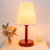 LÁMPARA DE MESA LINEAL HANNA + FOCO LED TRANSPARENTE A60 4W LUZ CÁLIDA