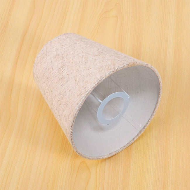 LÁMPARA DE MESA LINEAL HANNA + FOCO LED TRANSPARENTE A60 4W LUZ CÁLIDA