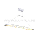 LÁMPARA COLGANTE COLUMBIA WHITE + CONTROL REMOTO LED