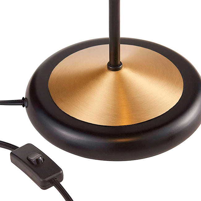 LÁMPARA DE MESA VERSALLES BLACK AND GOLD LED - SIN FOCO